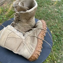 Rocky S2V Mens  Military Coyote Combat Special Ops Boots Size 9.5W