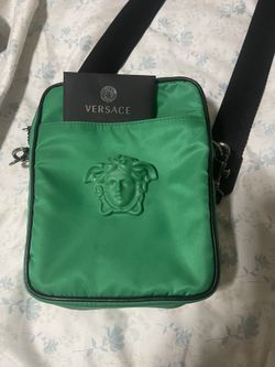 Versace La Medusa Nylon crossbody