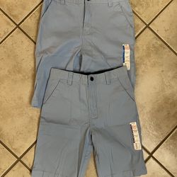 Boys light blue shorts