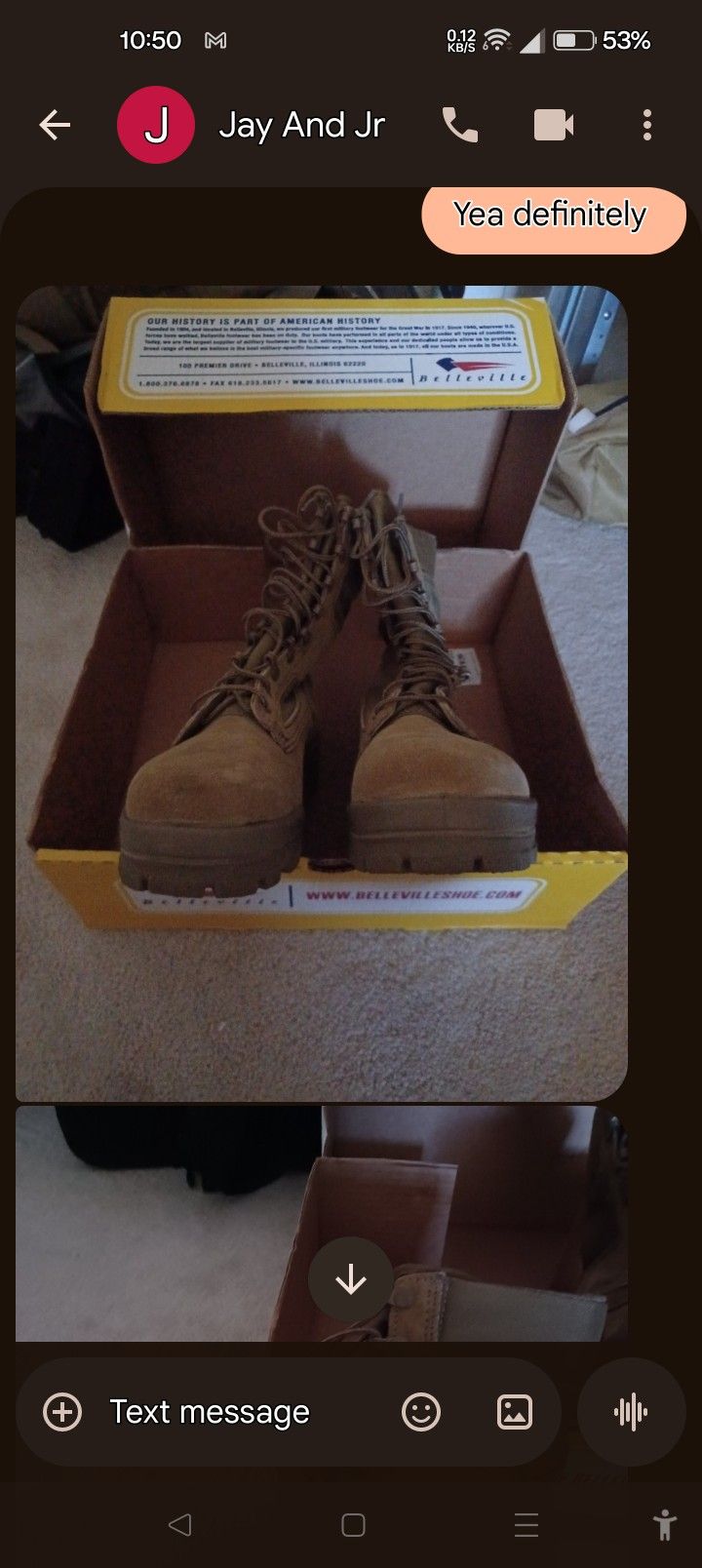 Belleville USMC Boots