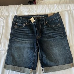 American Eagle Outfitters Women's Jean Shorts Size 10