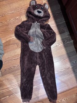 Bear costume one piece. Super soft. Toddler