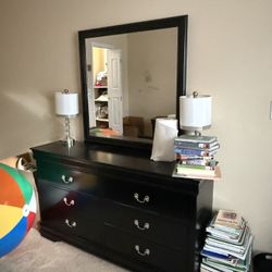 Full Size 5 Pieces Bedroom Set 