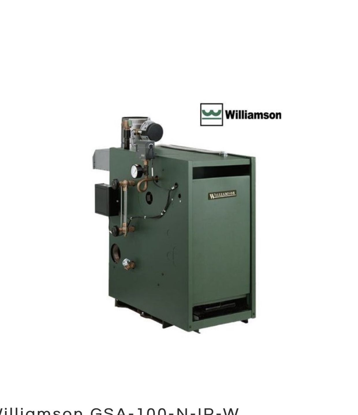 Williamson-Thermoflo's GSA gas fired steam boiler