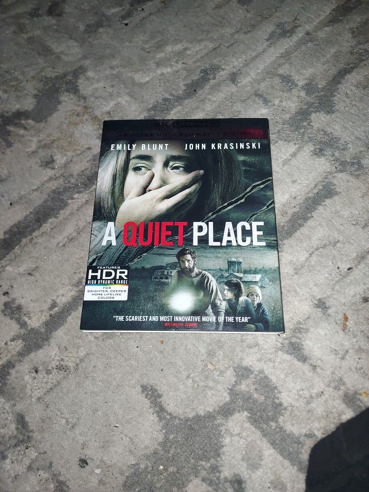 A Quite Place Bluray