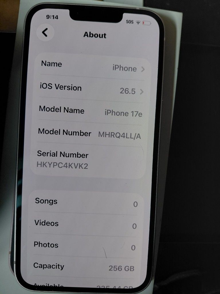 Brand New iPhone 17e