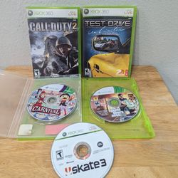 XBOX 360 Games Lot of 5