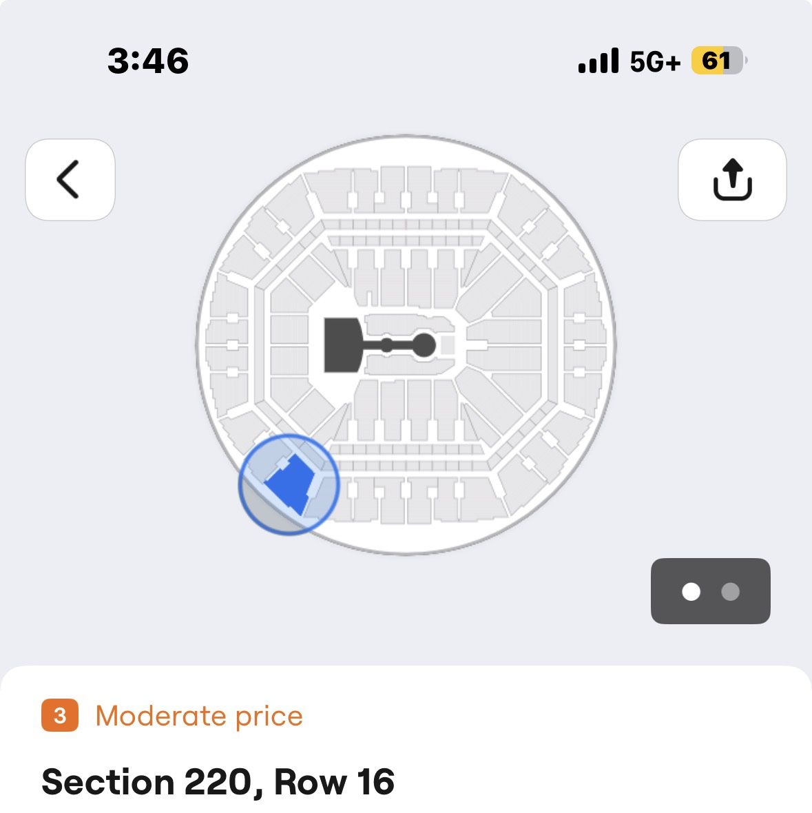 Ariana Grande eternal sunshine Oakland ticket