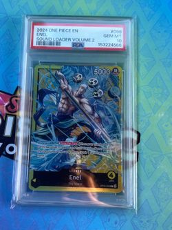 2024 ONE PIECE PROMOS SOUND LOADER VOLUME.2 #098 ENEL PSA 10