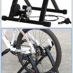Stationary bike stand trainer