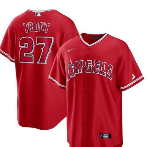 Angels Trout Jersey Med Large XL $45 Each Firm On Price 