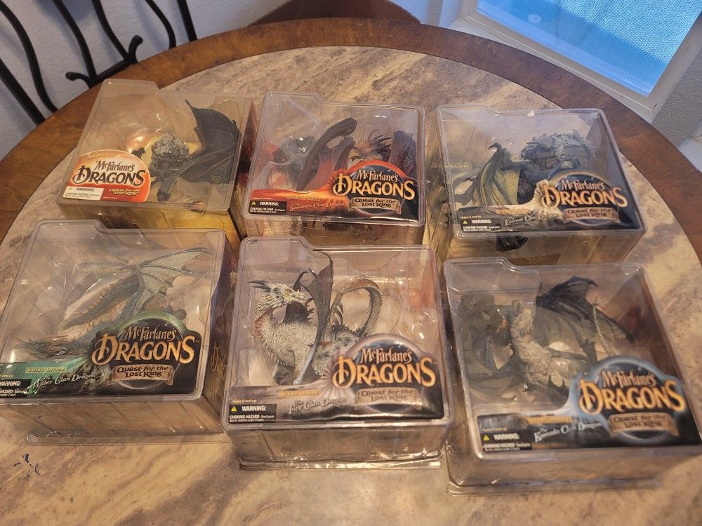 Mcfarlanes Dragons Figurines