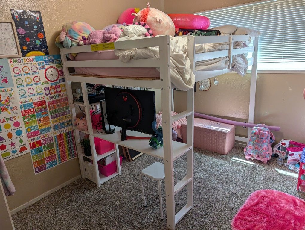 Loft Bed With Desk Underneath