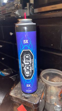 5x liquid butane refill 300ml cans