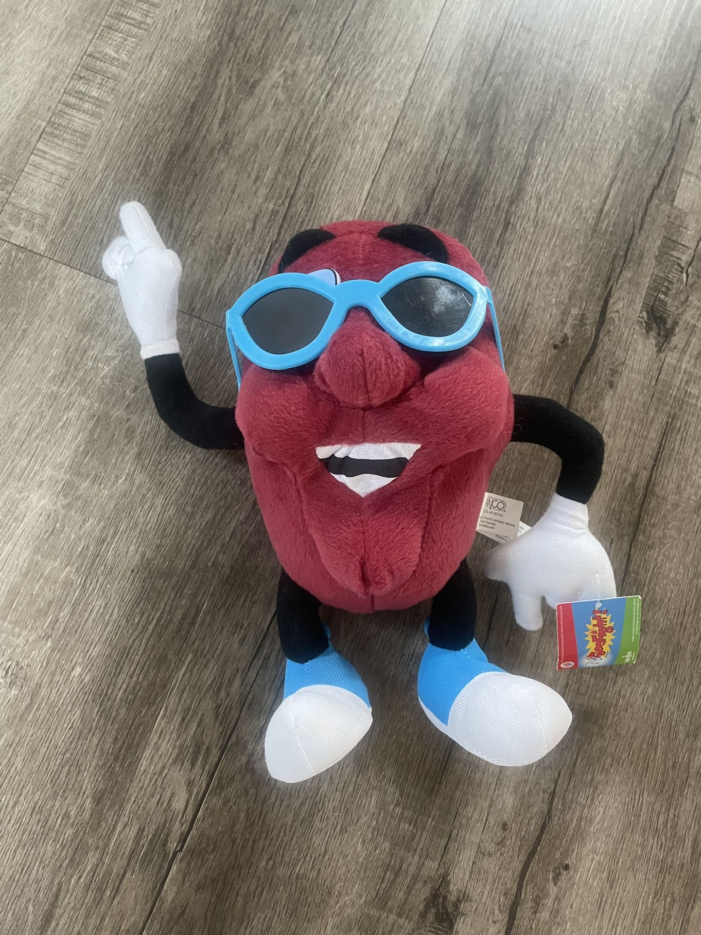 2006 Nanco Foodfight California Raisin Plush