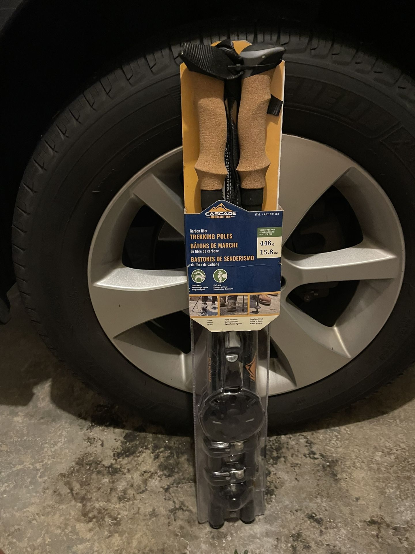 Cascade Carbon Fiber Trekking Poles