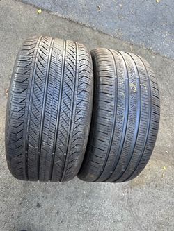 2 nice tires for sale 275/40/19 ( We install & balance)