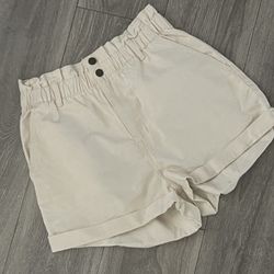 Universal threads paper bag shorts.  Bin F
