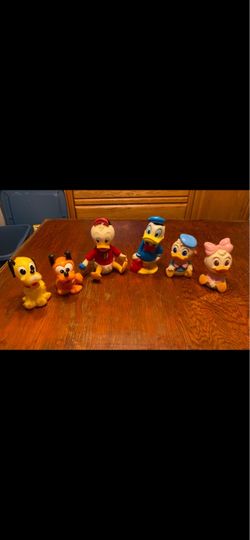 Vintage Disney Squeaky Toys
