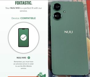 NUU N20 LTE 128GB Green GSM Unlocked T-Mobile/Metro PCS/Assurance Wireless/Mint Mobile/Boost Mobile/Simple Mobile/Lycamobile