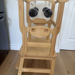 Cow Toddler Stool, Toddler Tower, Kitchen Montessori Step Stool