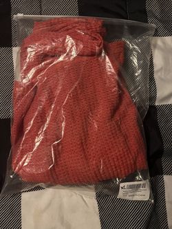 Women Waffle Sweater