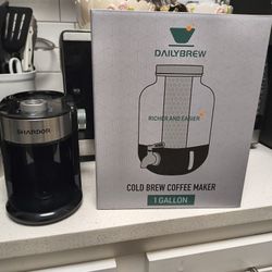 Coffee Grinder And Cold Brew Maker