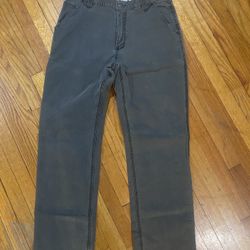 Carhartt Rugged Flex Rigby Dungarees Work Pants for Men, Size 36x32 Gravel (r12)