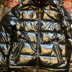 Obo Moncler Puffer Jacket  Black