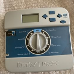 Hunter Pro-C Front Panel