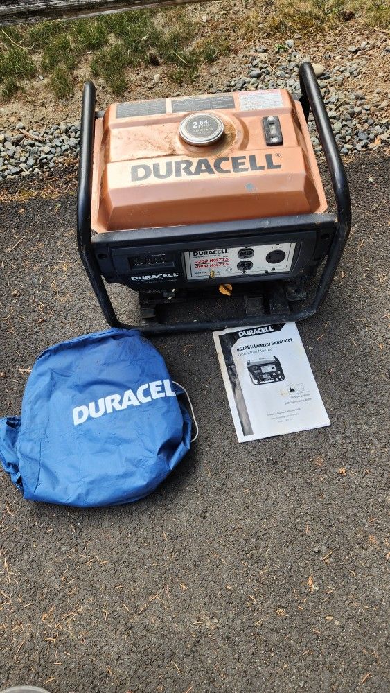 Duracell 2200 Generator-runs Great