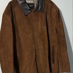 Vintage brown Leather Jacket 