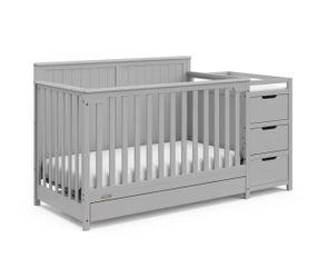 White Graco Hadley 5-in-1 Crib
