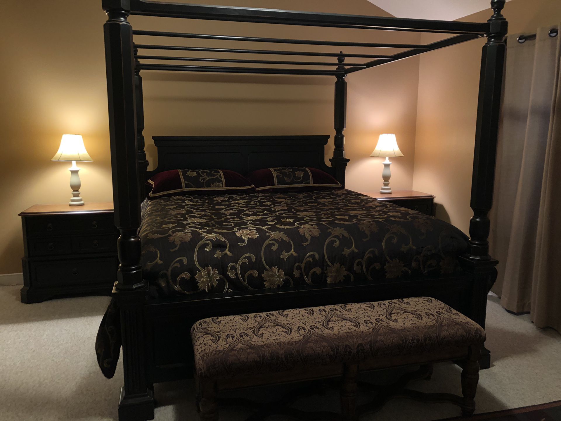Rowley Creek King/Cal King Bedroom (Ashley Furniture Millennium)