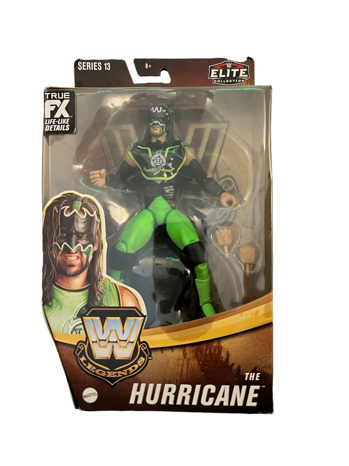 WWE Elite Collection Legends The Hurricane Action Figure Series 13 Mattel NEW