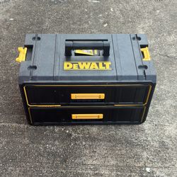 Dewalt Tough System Stackable Tool Box 2 Drawer 
