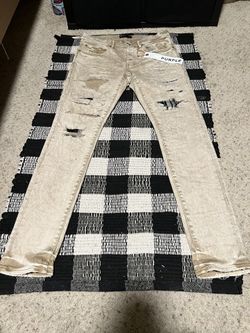 Khaki Purple Jeans Size 31 Men 