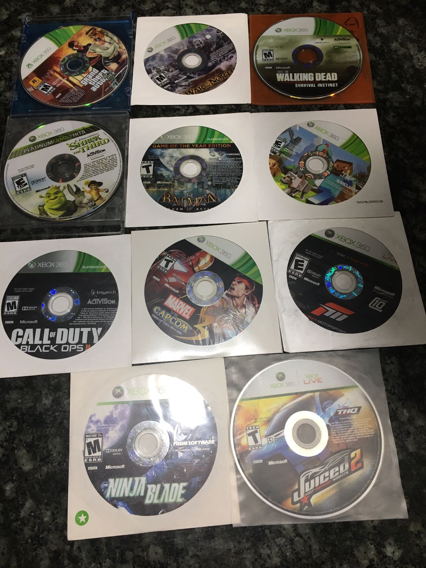 Huge Collection Xbox 360 Games All Working