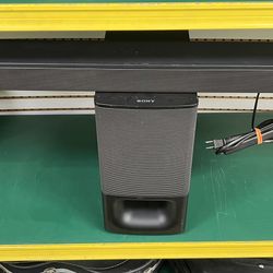 Sony Soundbar and Wireless Subwoofer System