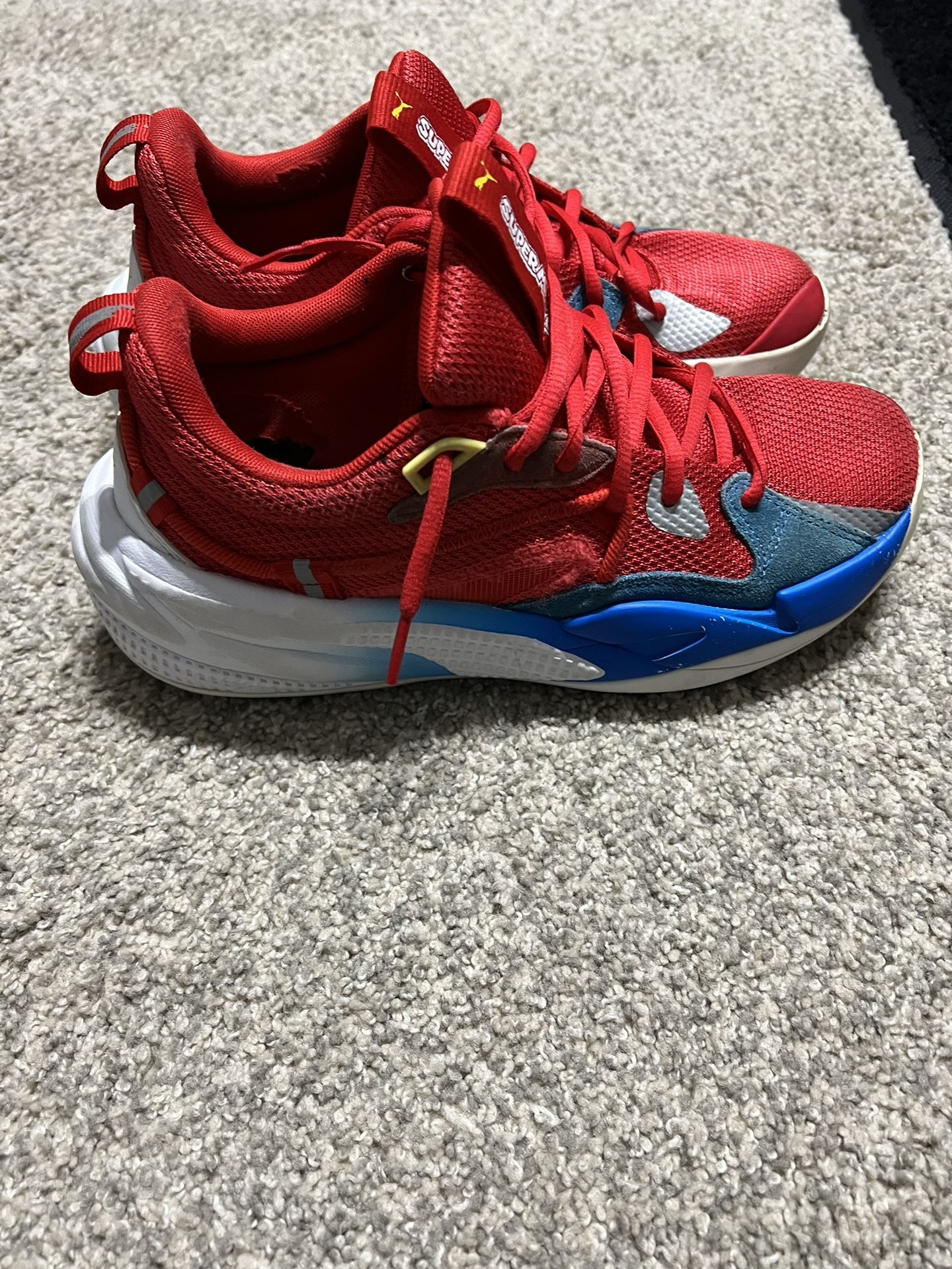 Shoes For Boys Puma Super Mario 64 Size 6