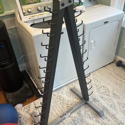 Body Solid Dumbbell Rack Weight Storage For 24 