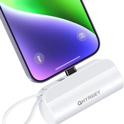 QHYRGEY Portable Charger for iPhone