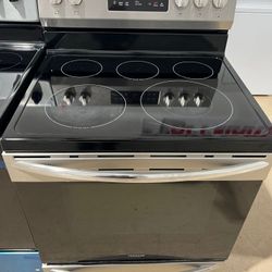 Stove Electric GLASSTOP stainless steel Frigidaire 