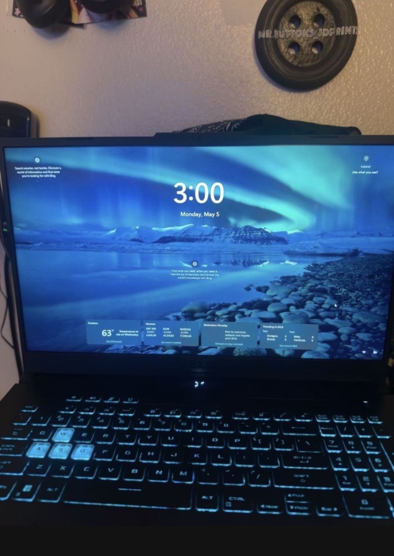 Asus F17 Tuf Gaming Computer