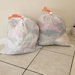 I have two large bags of clothes for a 4-year-old girl. Everything is clean