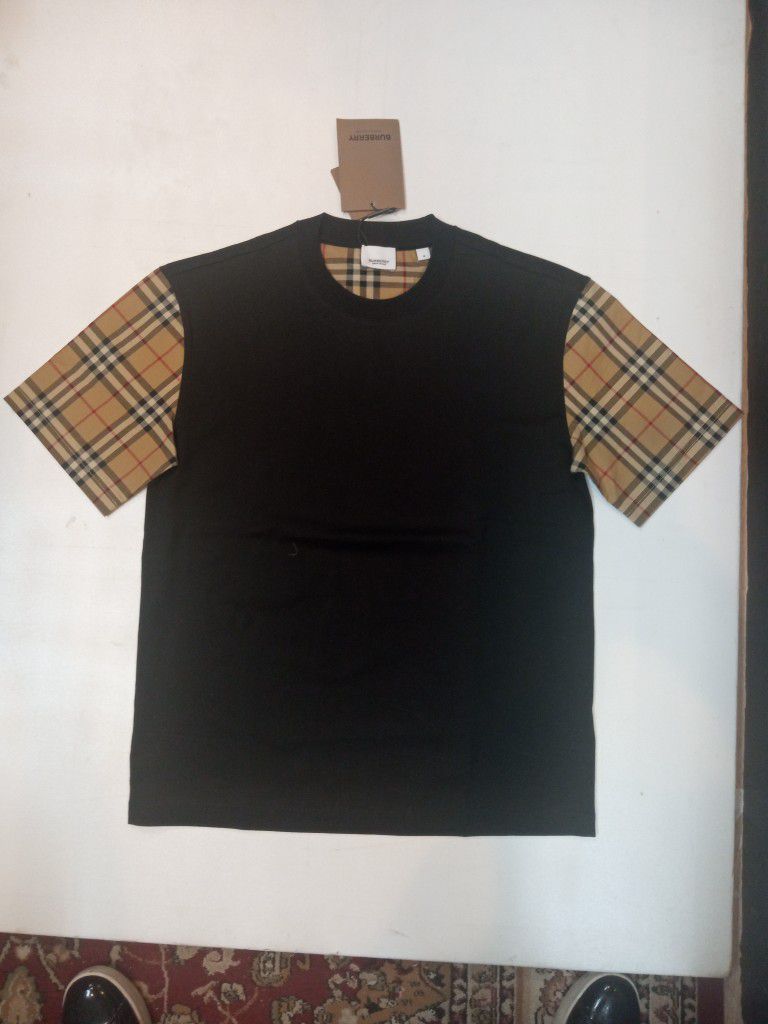 Burberry Vintage Check Sleeve T Shirt 