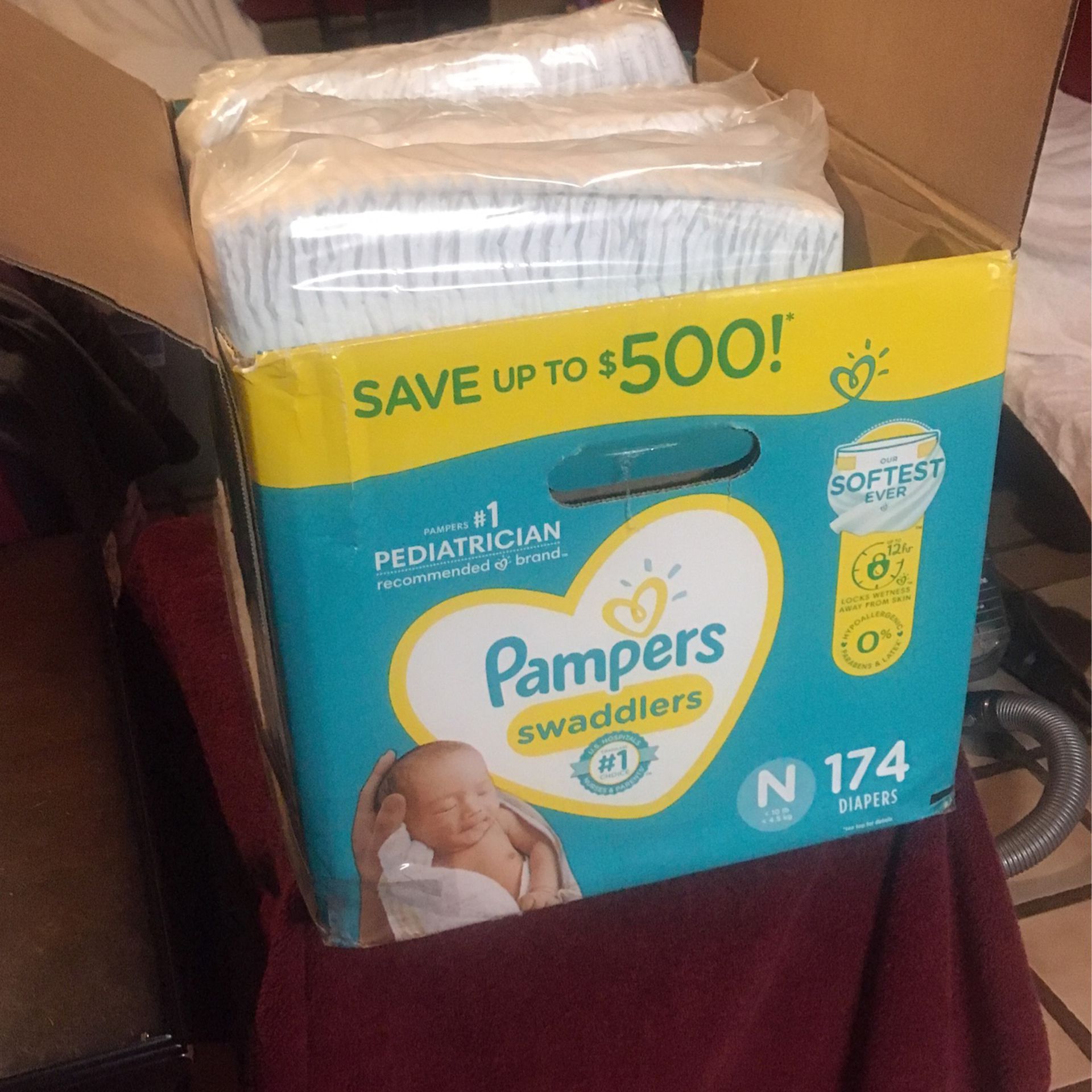 Newborn Pampers 144 Count