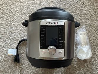 Instant Pot Ultra 60 Stainless 6 Qt Multi-Use Programmable Pressure Cooker WORKS With Light Use