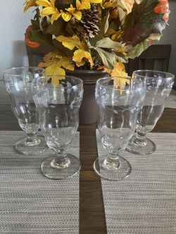 Princess House Crystal Glasses