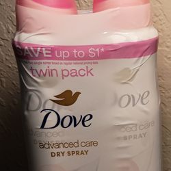 Dove Twin Pack Dry Spray New $8 Pick Up In Edinburg No Holds 